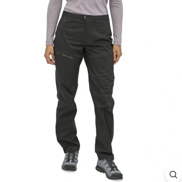 Patagonia Women's Rainshadow Pants Black Size XXS - Picture 1 of 10